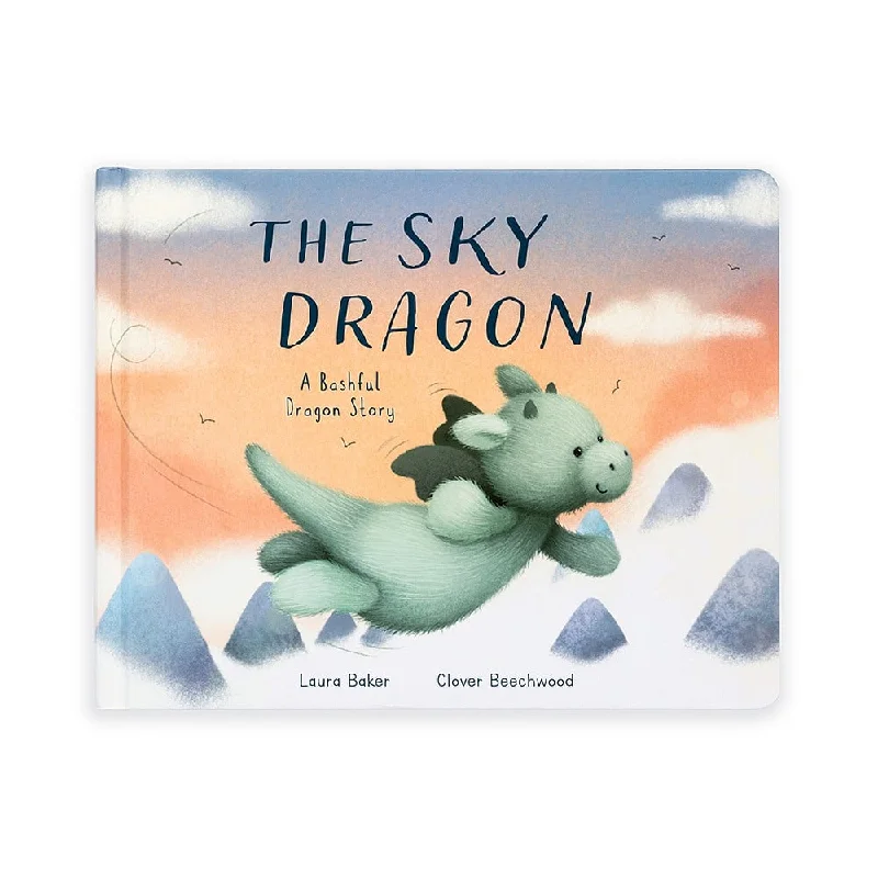 Fluffy and charming Jellycat itemsJellycat Book - The Sky Dragon A Bashful Dragon Story Fluffy and charming Jellycat itemsJellycat Book - The Sky Dragon A Bashful Dragon Story