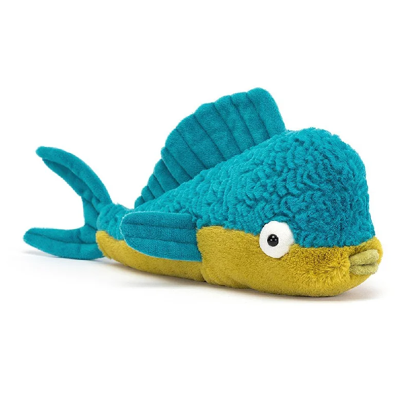 Cozy and gentle Jellycat attention to detailJellycat Delano Dorado Fish