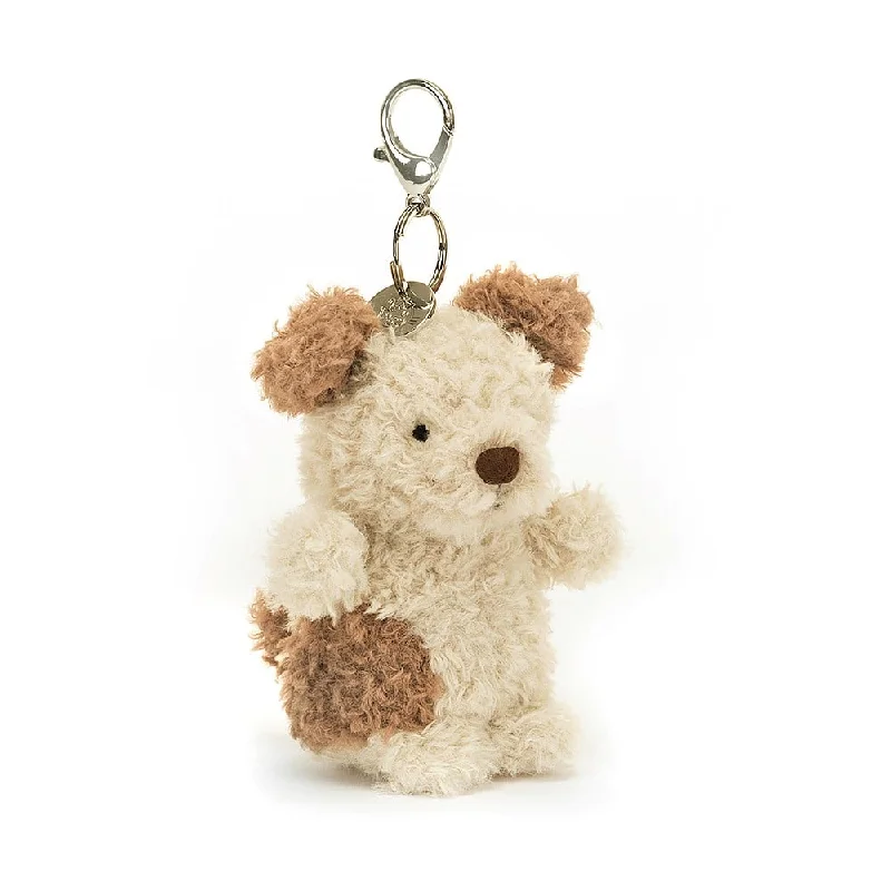 Huggable and comforting Jellycat creationsLittle Pup Bag Charm