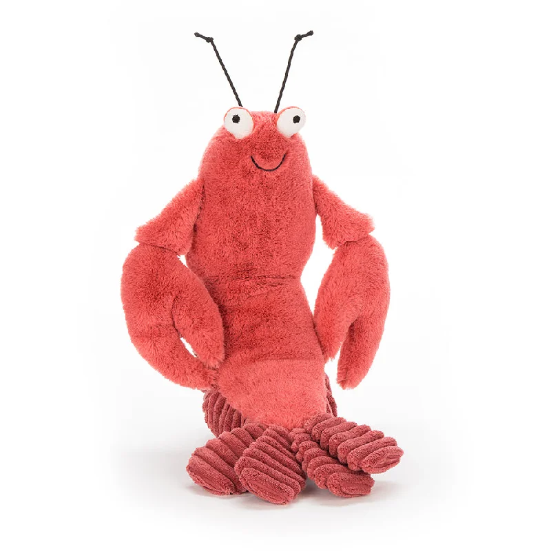 Cozy and delightful Jellycat companionsLobster Teddybear Larry Suitable from Birth