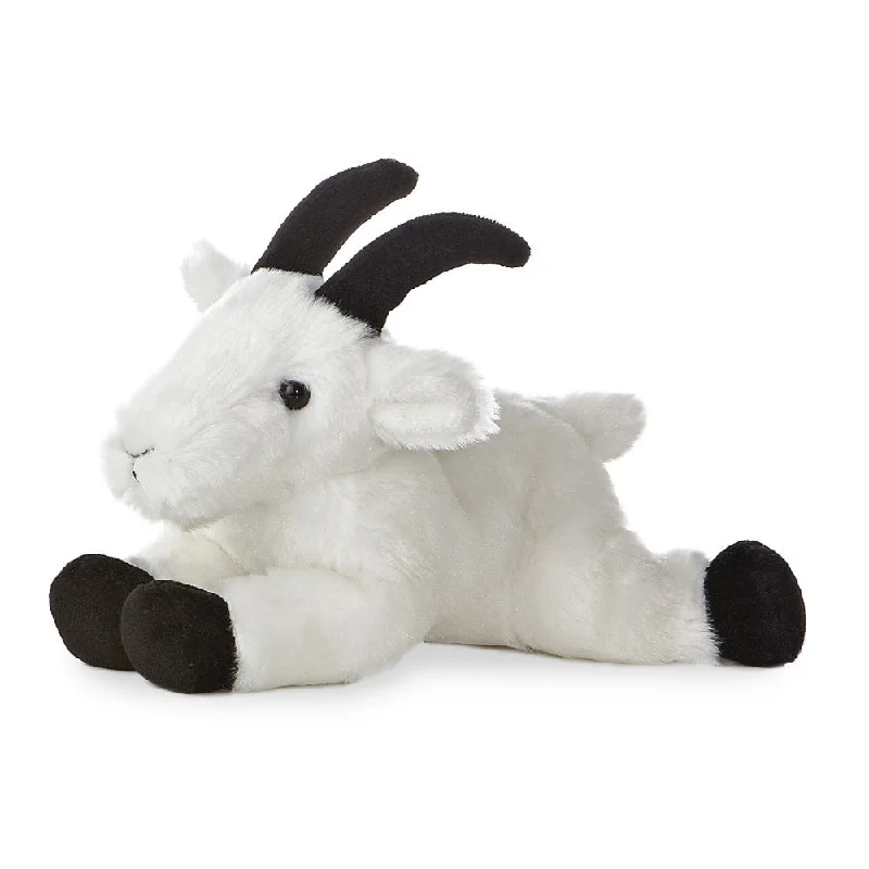 Friendly and approachable plush friendsMini Flopsies Goat Soft Toy