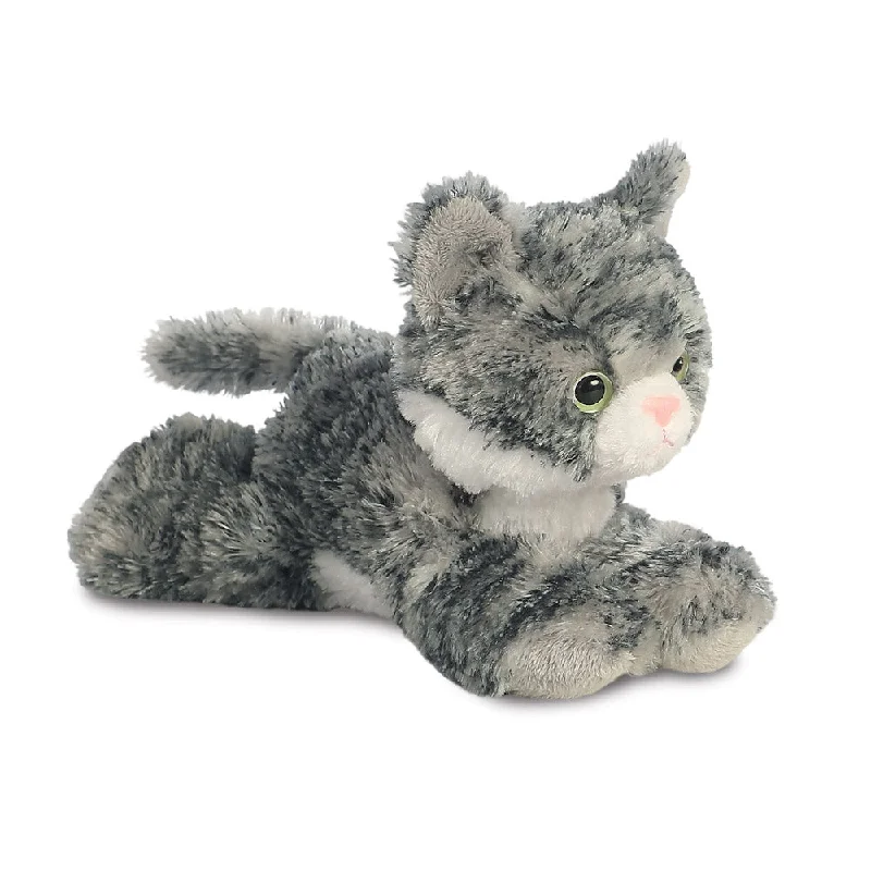 Sweet and innocent stuffed animalsMini Flopsies Lily Tabby Cat Soft Toy