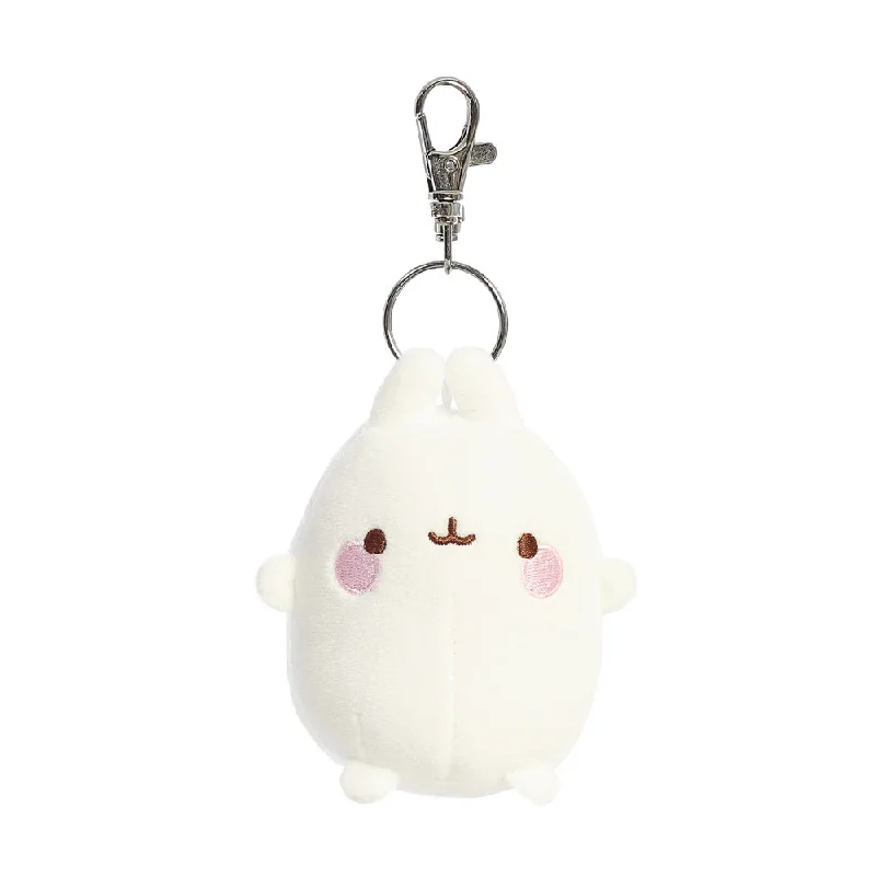 Cheerful and happy stuffed figuresMolang Key Clip