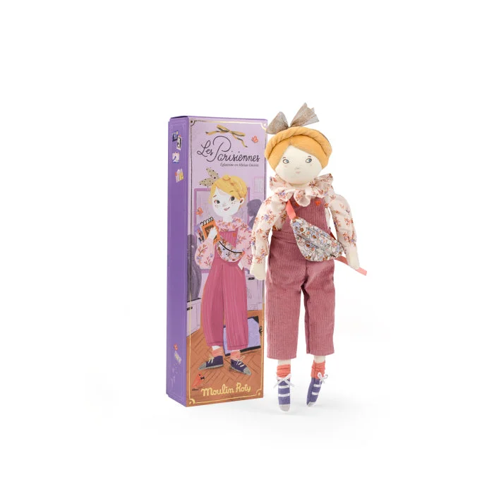 Friendly and approachable plush friendsMoulin Roty Les Parisiennes Mademoiselle Eglantine Doll 2024 39cm In French Fashion Fabrics, In Gift Box Friendly and approachable plush friendsMoulin Roty Les Parisiennes Mademoiselle Eglantine Doll 2024 39cm In French Fashion Fabrics, In Gift Box