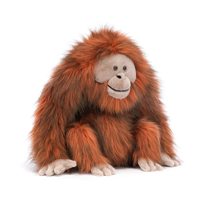 Cheerful and happy stuffed figuresOswald Orangutan Soft Toy