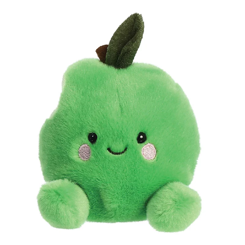 Soft and squishy plush crittersPalm Pals Jolly Green Apple Soft Toy