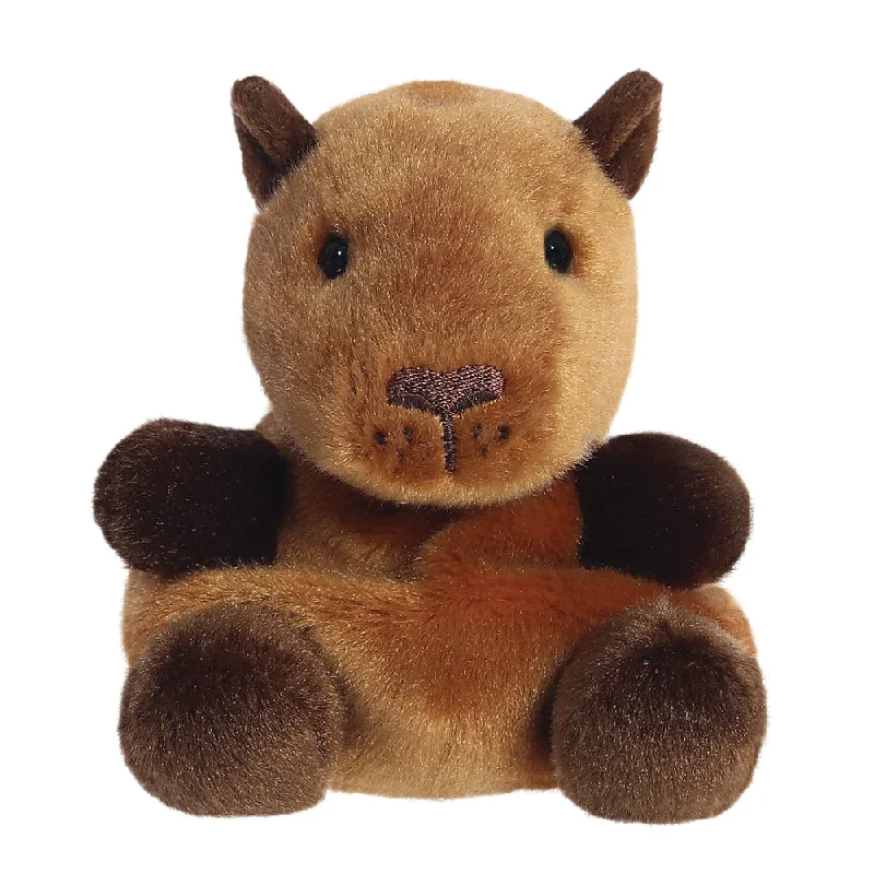 Cheerful and happy stuffed figuresPalm Pals Sid Capybara Soft Toy