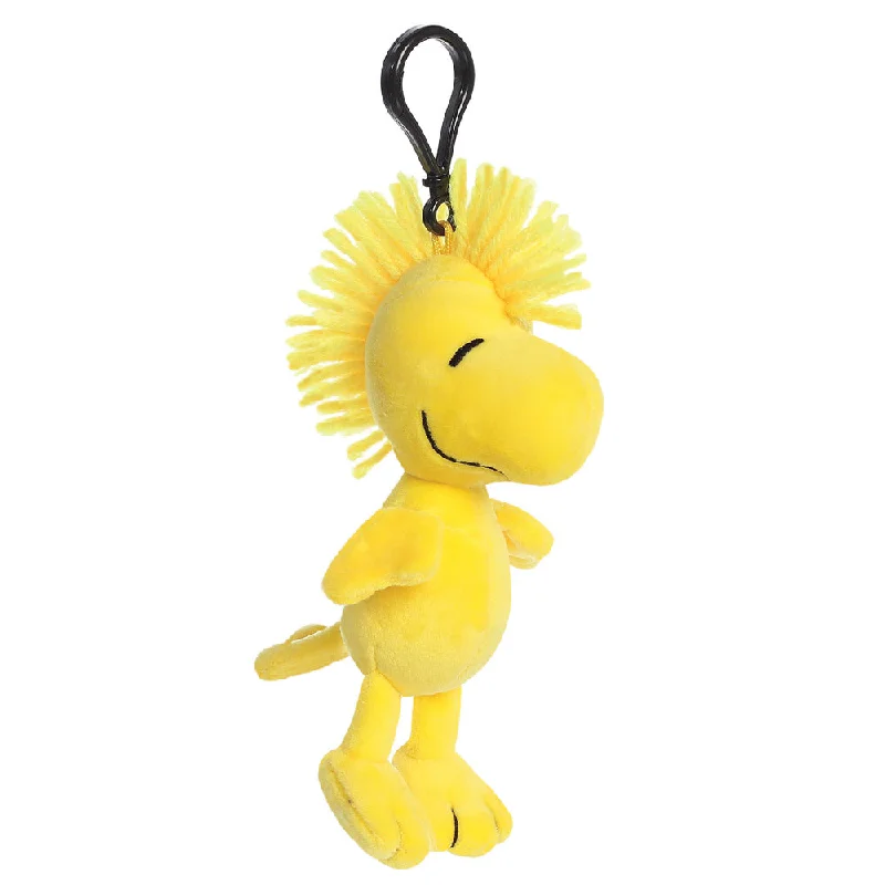 Delightful and enchanting plush friendsPeanuts™ 4.5" Woodstock Key clip