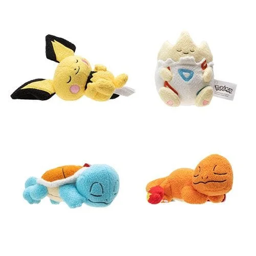 Colorful and vibrant plush creationsPokémon 5" Sleeping Plush Assortment