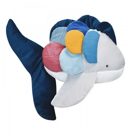 Cheerful and happy stuffed figuresRainbox Fish Stuffed Animal Available in 2 Sizes