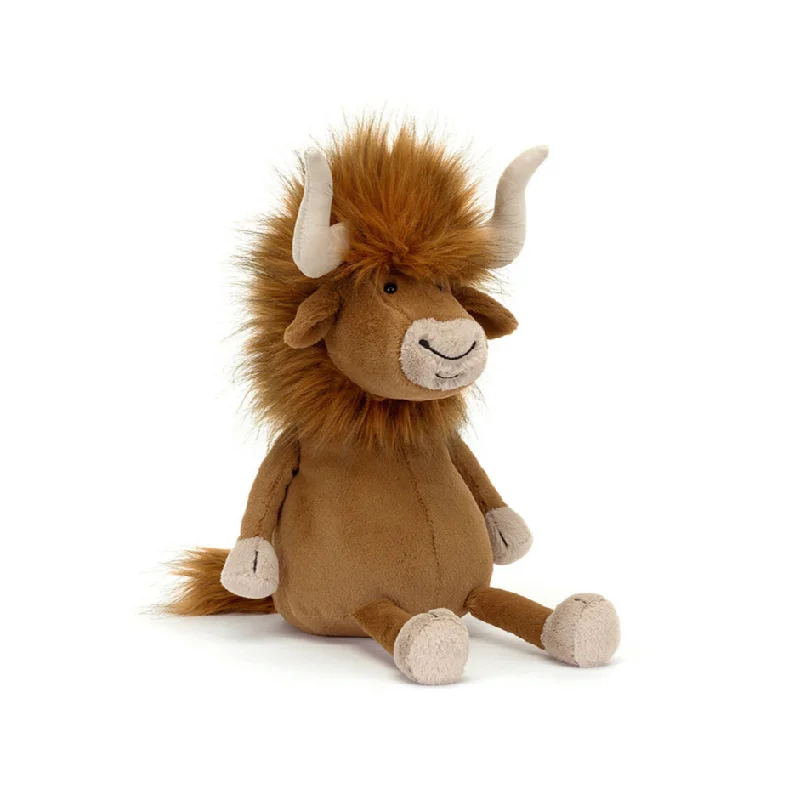 Cuddly and endearing Jellycat timeless appealRamone Bull