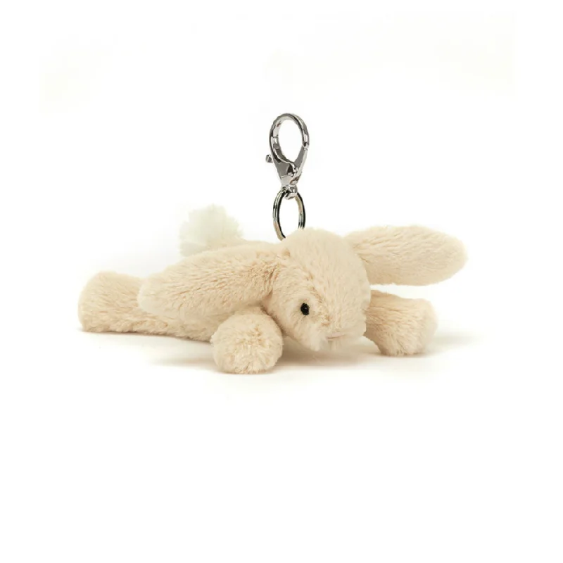 Cuddly and lovely Jellycat animalsSmudge Rabbit Bag Charm