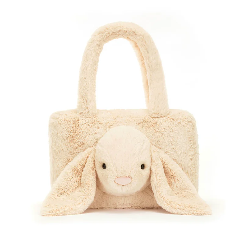 Cozy and gentle Jellycat attention to detailSmudge Rabbit Tote Bag