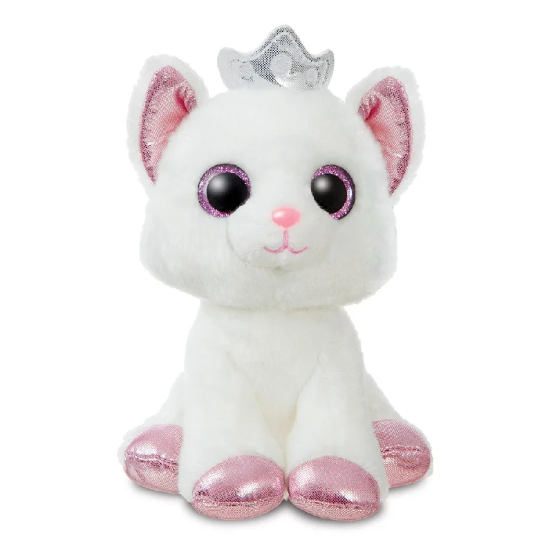 Fluffy and warm toy companionsSparkle Tales - Duchess white cat