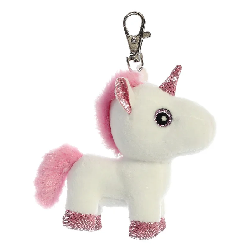 Endearing and lovable stuffed toysSparkle Tales Lolly Unicorn Key clip
