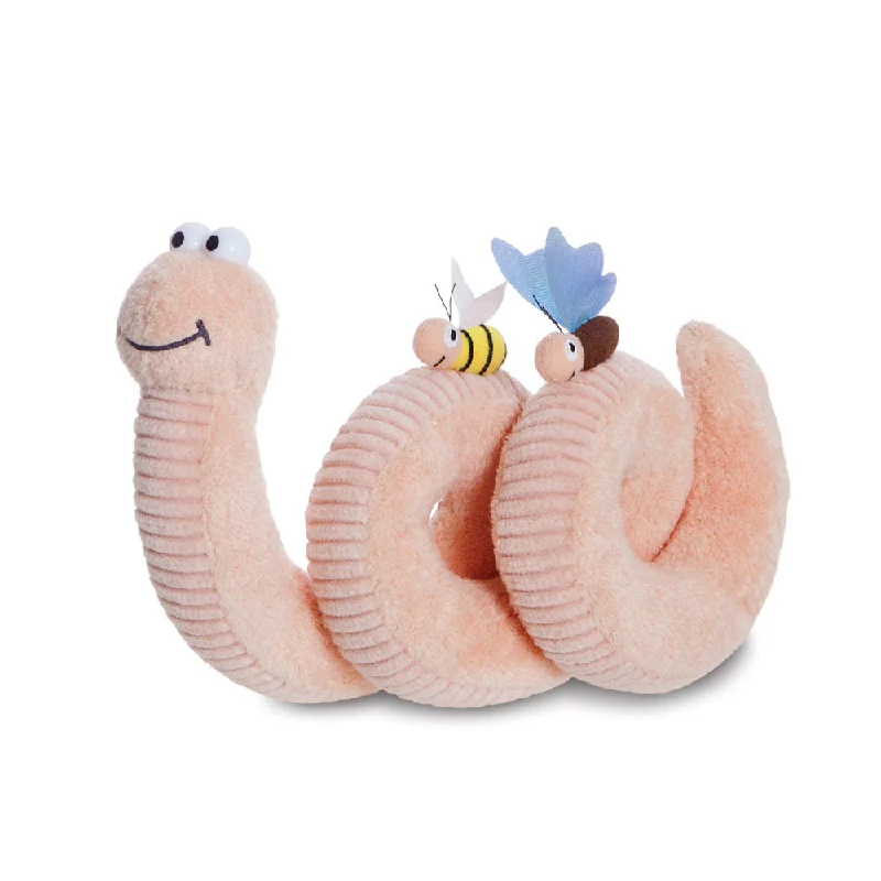 Fluffy and warm toy companionsSuperworm Soft Toy