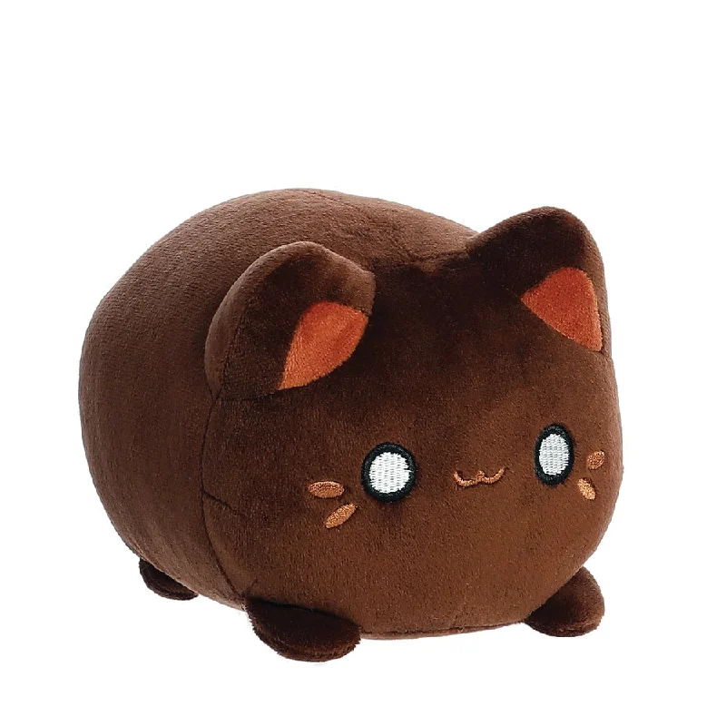 Fluffy and warm toy companionsTasty Peach Coffee Meowchi Soft Toy