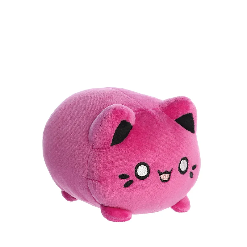 Adorable and tiny stuffed crittersTasty Peach Purple Meowchi Soft Toy