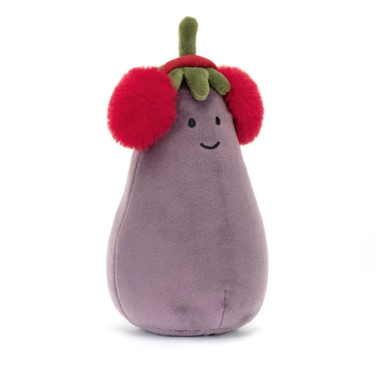 Adorable and plush Jellycat emotional support friendsToastie Vivacious Red Aubergine