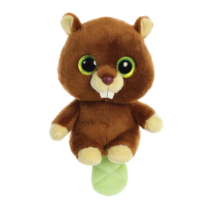Colorful and vibrant plush creationsTrevor the Beaver Soft Toy 8in
