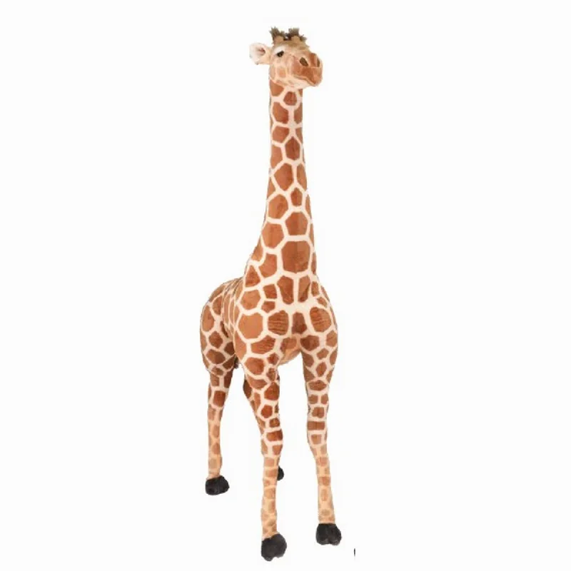 Soft and squishy plush crittersWild & Soft Plush Standing Giraffe 195 cm