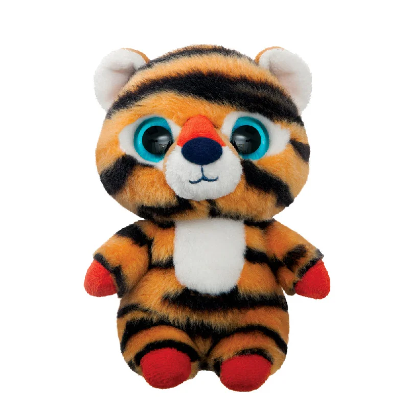 Soft and cuddly stuffed animalsYooHoo, Han The Siberian Tiger, 6In,