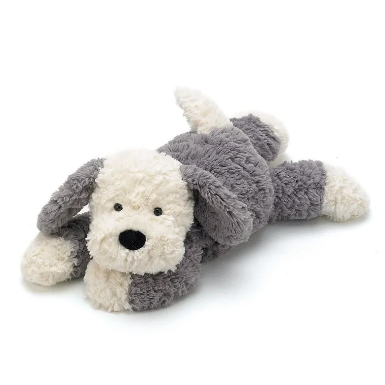 Cuddly and delightful Jellycat naptime buddiesTumblie Sheep Dog Medium