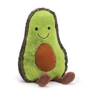 Adorable and gentle Jellycat friendsAmuseable Avocado Huge