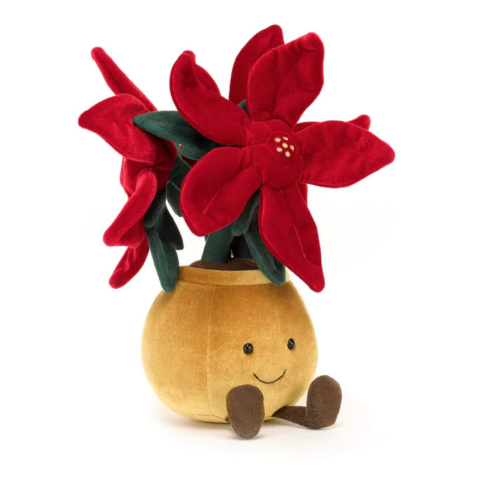 Fluffy and charming Jellycat itemsA1PONS Amuseable Poinsettia