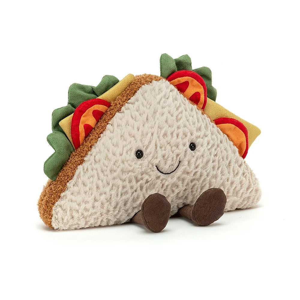 Soft and cozy Jellycat high-quality craftsmanshipA2SAN Amuesable Sandwich