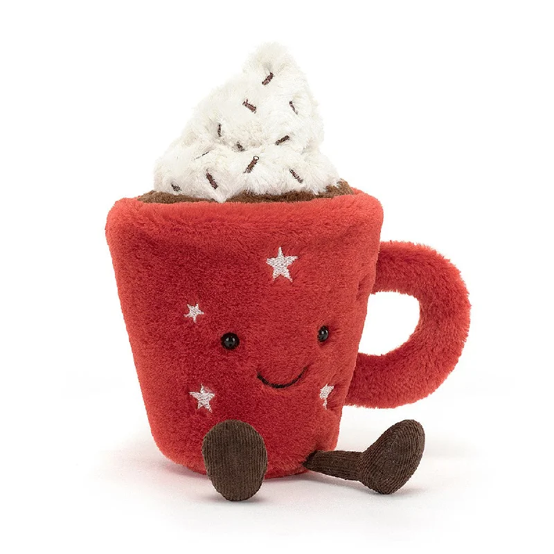 Adorable and snuggly Jellycat toysA4HOTC Amuseable Hot Chocolate