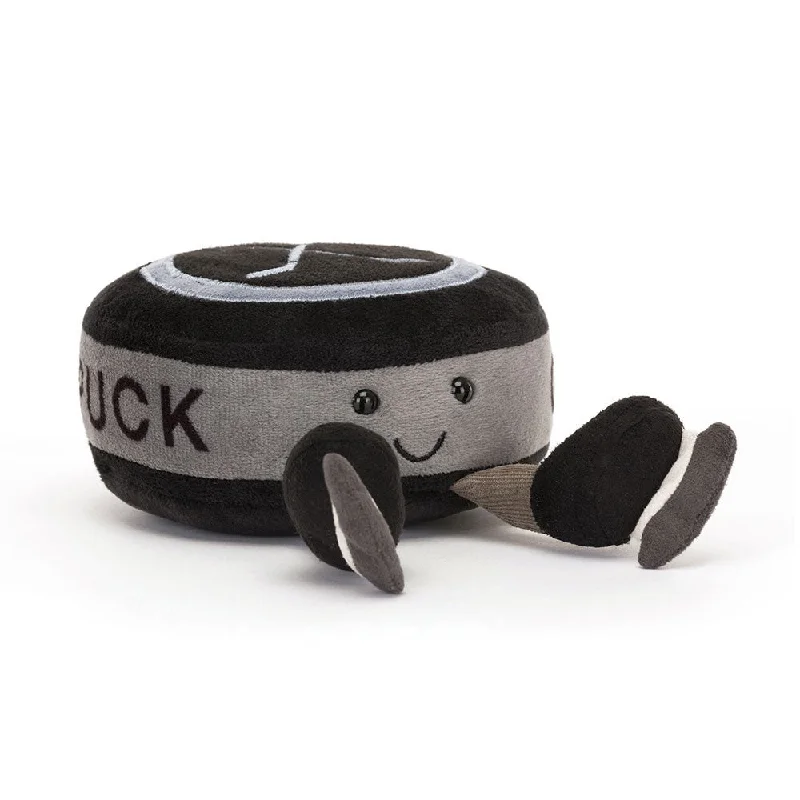 Adorable and snuggly Jellycat toysAmuseable Sports Ice Hockey Puck Jellycat