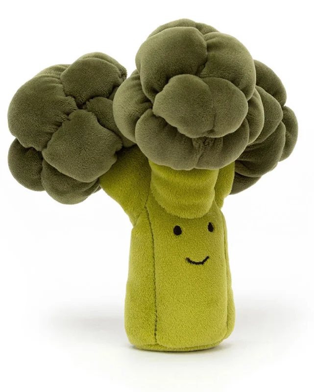 Soft and endearing Jellycat plushiesVivacious vegetable  Broccoli