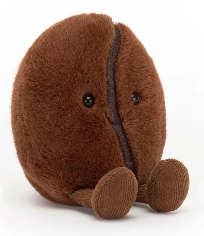 Huggable and charming Jellycat beloved by all ages.Amuseables Coffee Bean