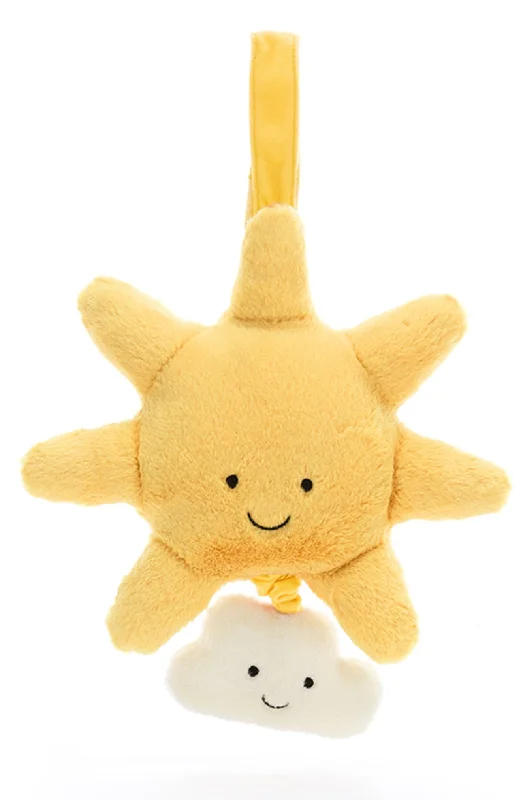Huggable and charming Jellycat beloved by all ages.Amuseables Sun Musical Pull