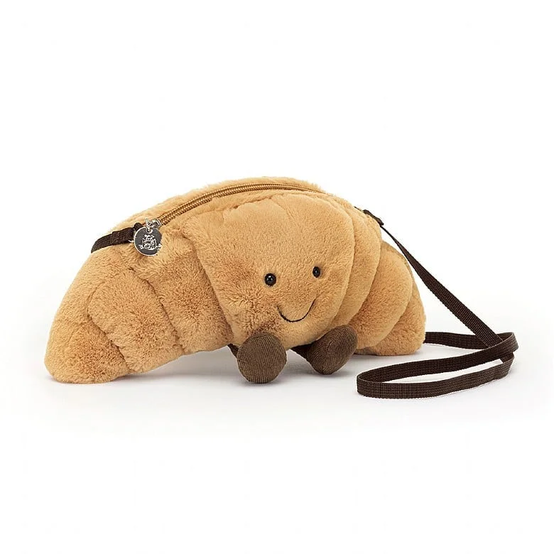 Cozy and delightful Jellycat companionsBag Amuseable Croissant Bag