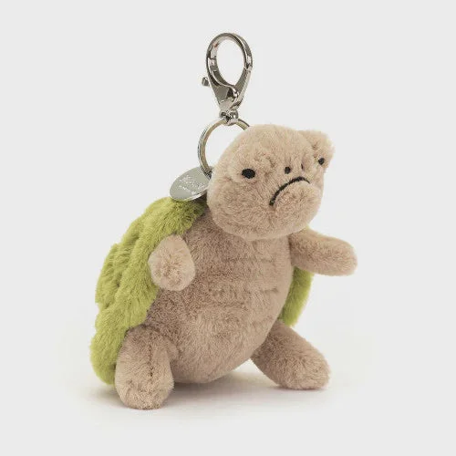 Huggable and comforting Jellycat creationsBag Charm Timmy Turtle