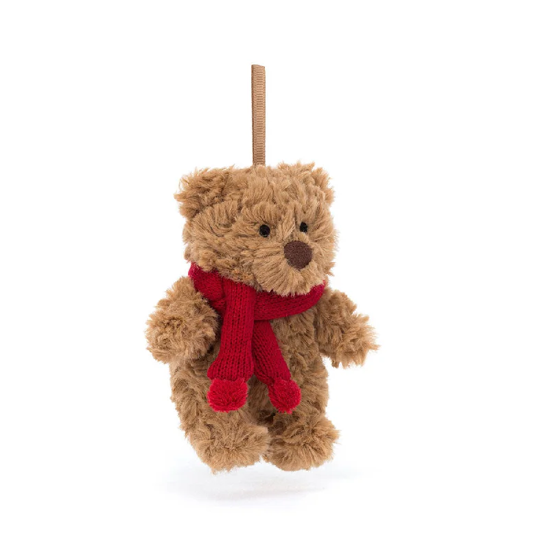 Adorable and gentle Jellycat friendsBARS6BD Bartholomew Bear Decoration