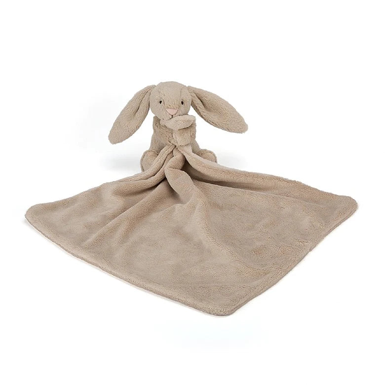 Huggable and charming Jellycat beloved by all ages.Bashful Beige Bunny Soother Jellycat Huggable and charming Jellycat beloved by all ages.Bashful Beige Bunny Soother Jellycat