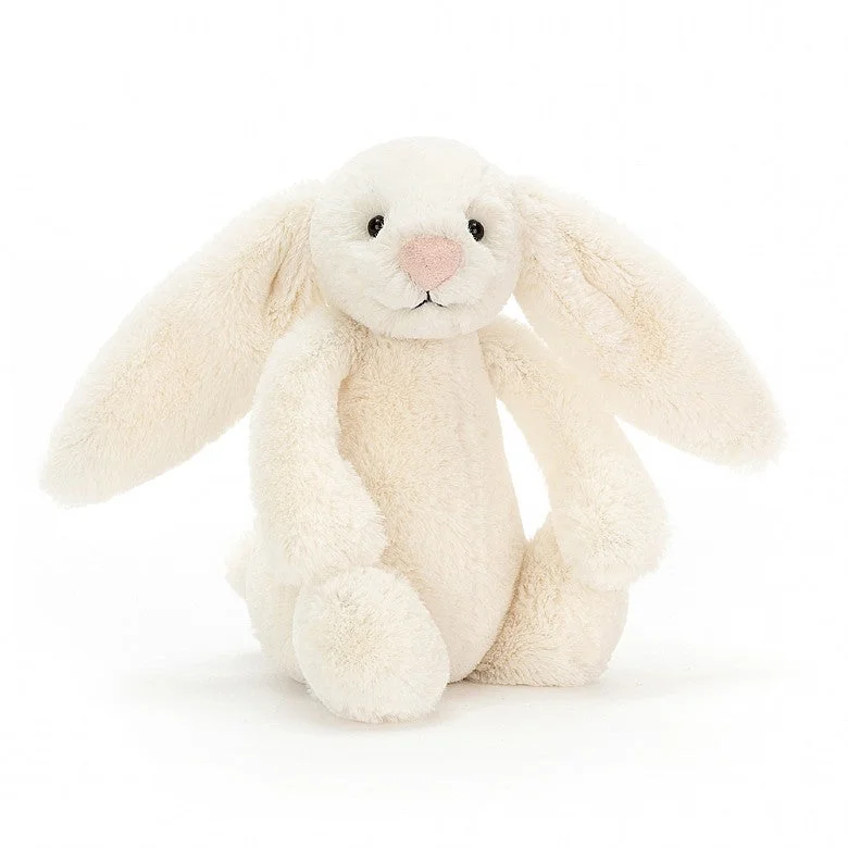 Cozy and delightful Jellycat companionsBashful Cream Bunny Small