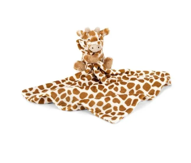 Cozy and delightful Jellycat companionsBashful Giraffe Soother Jellycat