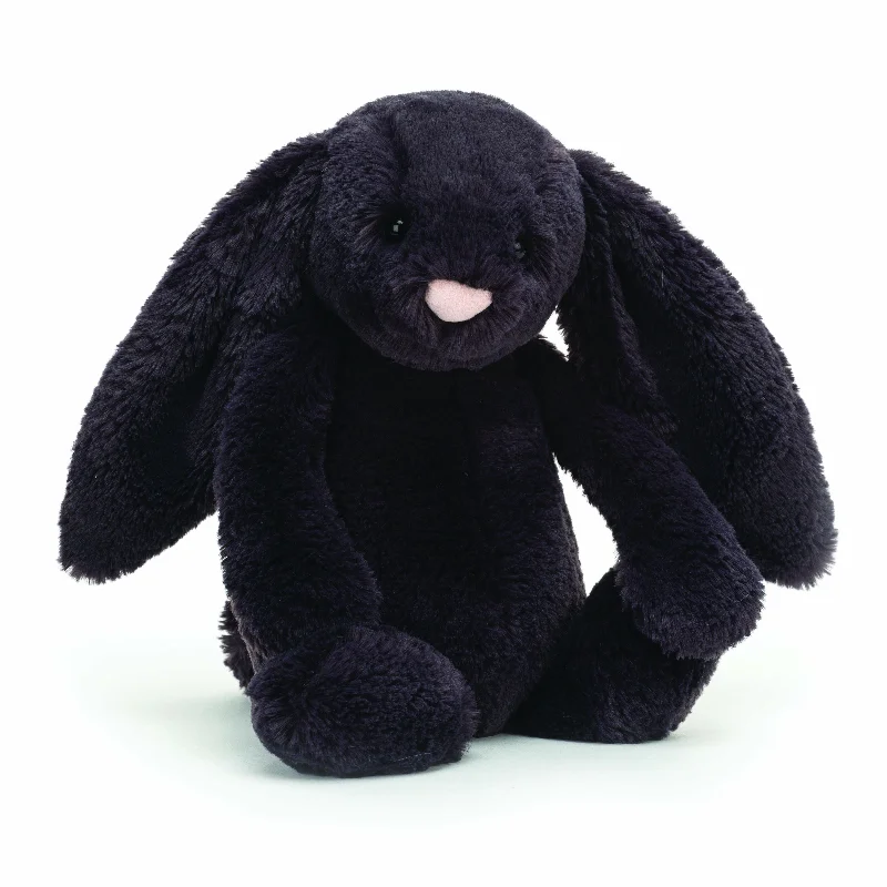 Soft and cozy Jellycat high-quality craftsmanshipBashful Inky Bunny Medium