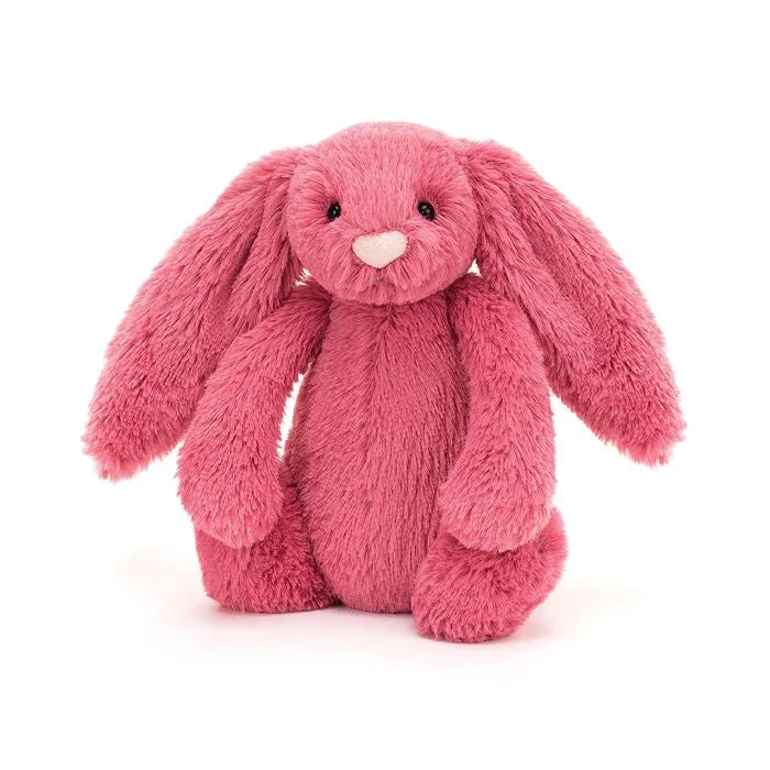 Fluffy and charming Jellycat itemsBashful Cerise Bunny Small