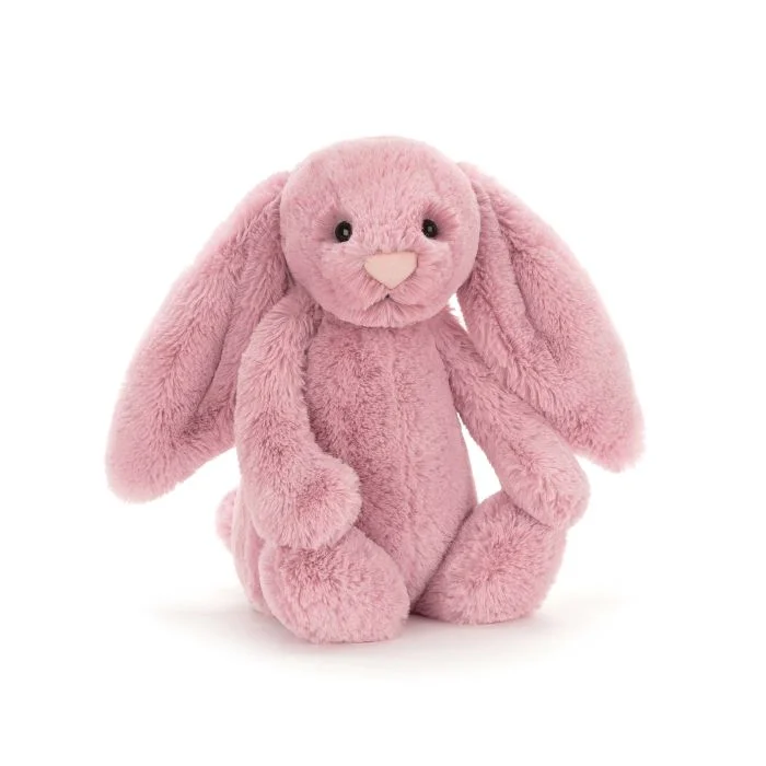 Fluffy and charming Jellycat itemsBashful Tulip Pink Bunny Small