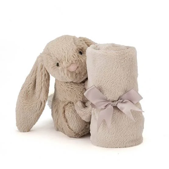 Soft and endearing Jellycat plushiesBeige Bashful Bunny Soother
