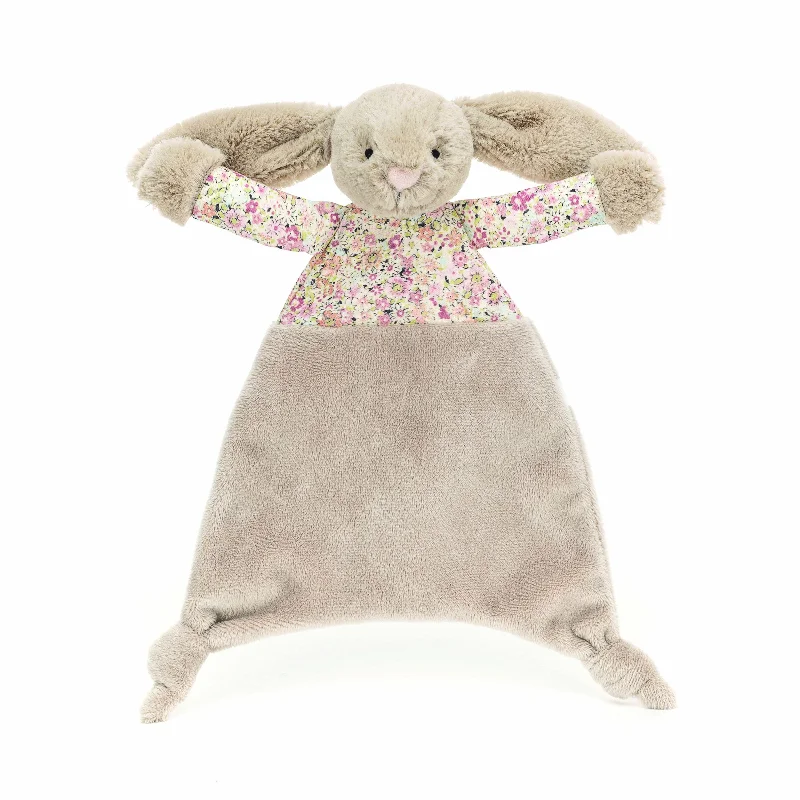 Huggable and charming Jellycat beloved by all ages.Blossom Bea Beige Bunny Comforter Huggable and charming Jellycat beloved by all ages.Blossom Bea Beige Bunny Comforter