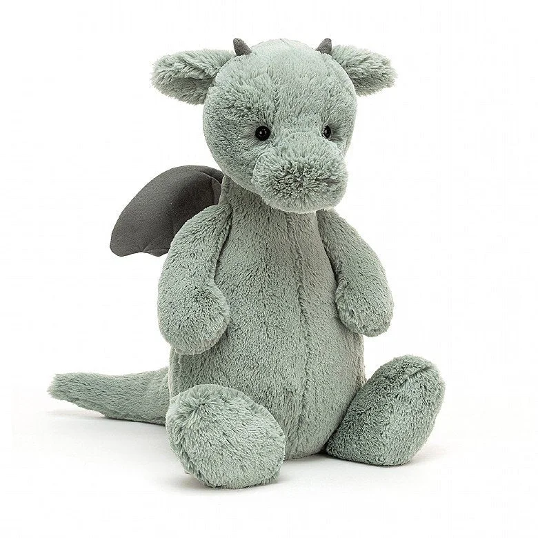 Sweet and endearing Jellycat stuffiesBashful Dragon Medium Jellycat