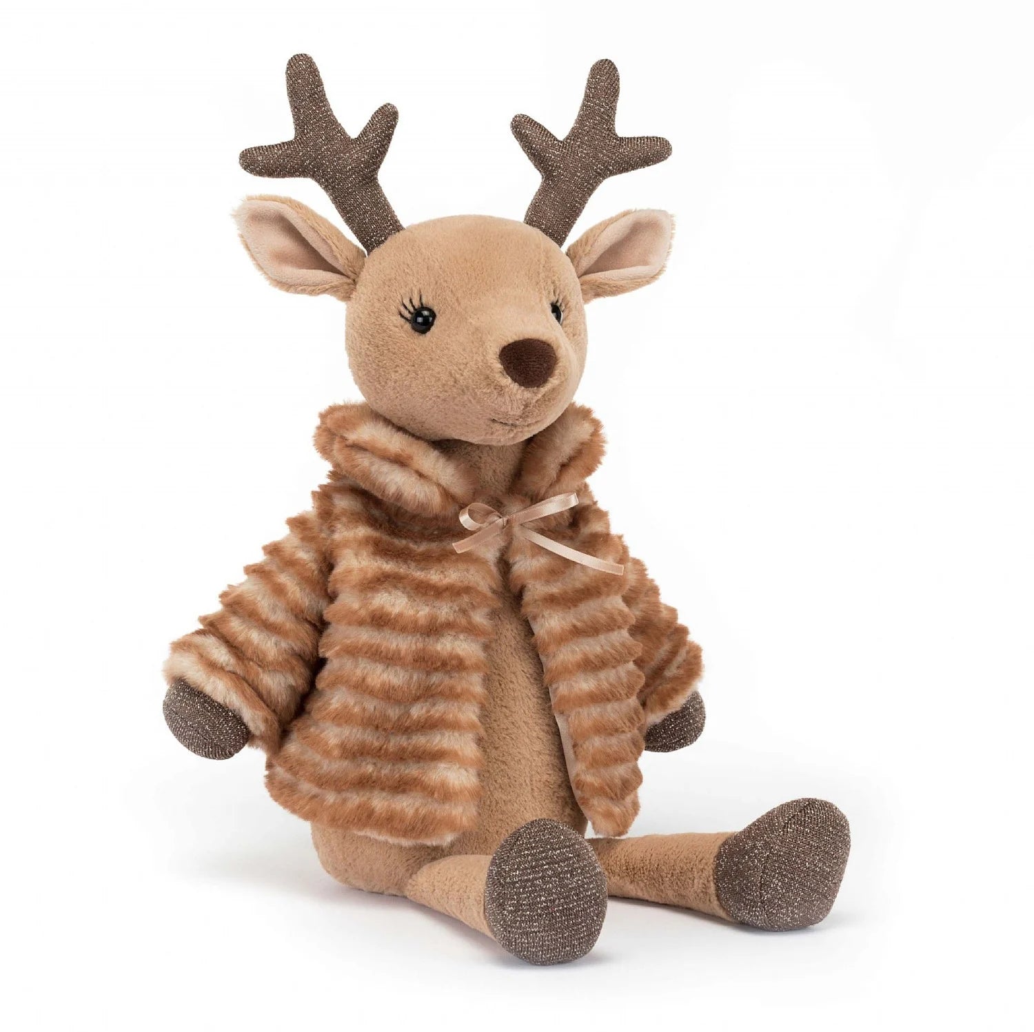 Cozy and gentle Jellycat attention to detailGLAM3R Sofia Reindeer