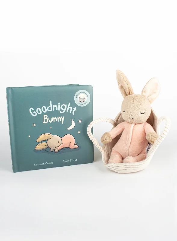 Cuddly and endearing Jellycat timeless appealGoodnight Bunny Set