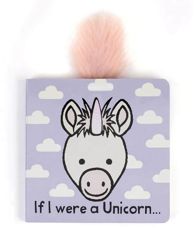 Adorable and plush Jellycat emotional support friendsIf I Were a Unicorn Board Book